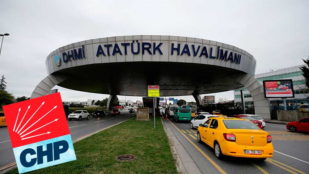 CHP, Atatürk Havalimanı için eylemde