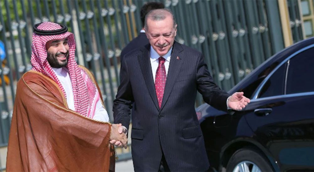 Erdoğan ile Veliaht Prens Selman görüşmesinin ardından ortak bildiri...