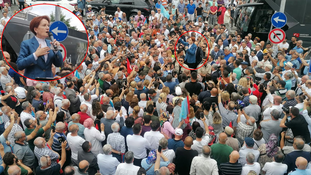 Meral Akşener'e Tekirdağ'da büyük ilgi: Hayrbolu'da halka seslendi, dertlerini dinledi 
