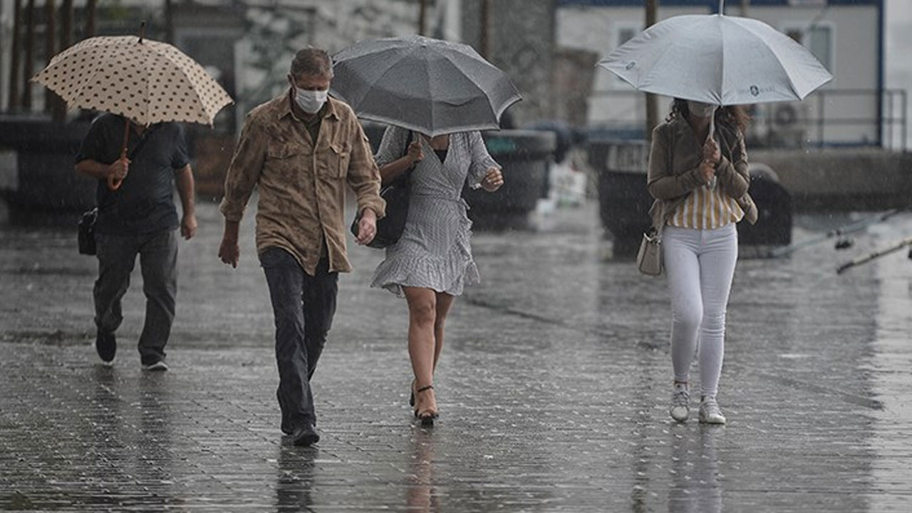 Meteoroloji İstanbul ve birçok il için yağış uyarısında bulundu