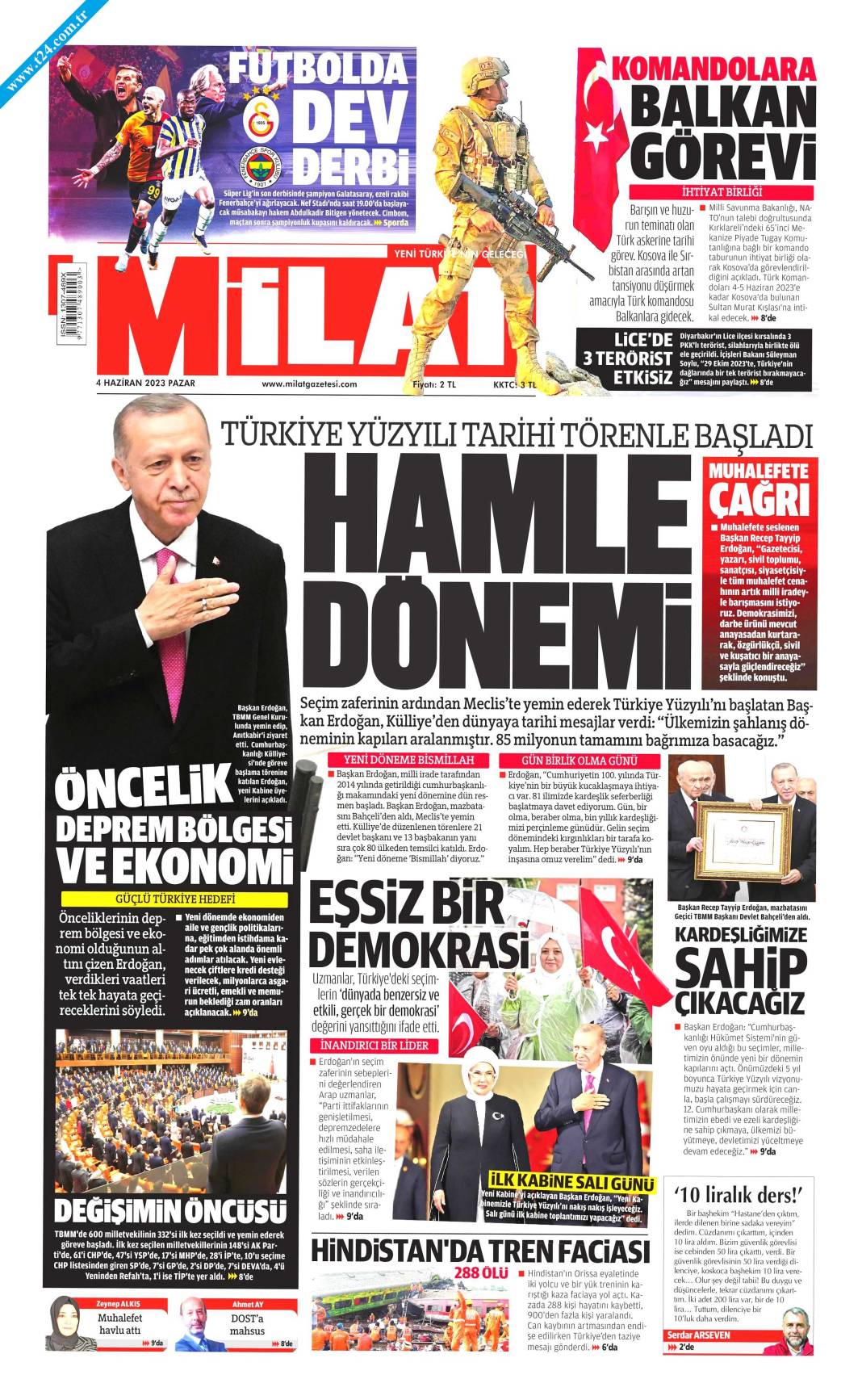 Gazeteler, Erdoğan’ın açıkladığı yeni kabine listesini manşetlerine nasıl taşıdı? İşte günün manşetleri 18