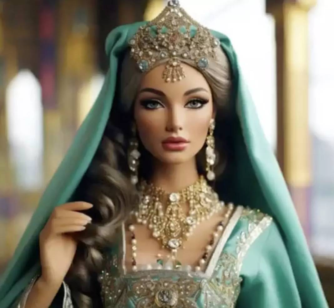 Ülkerlere göre Barbie bebek tasarladılar! Bakın Türkiye'yi nasıl gösterdiler 12