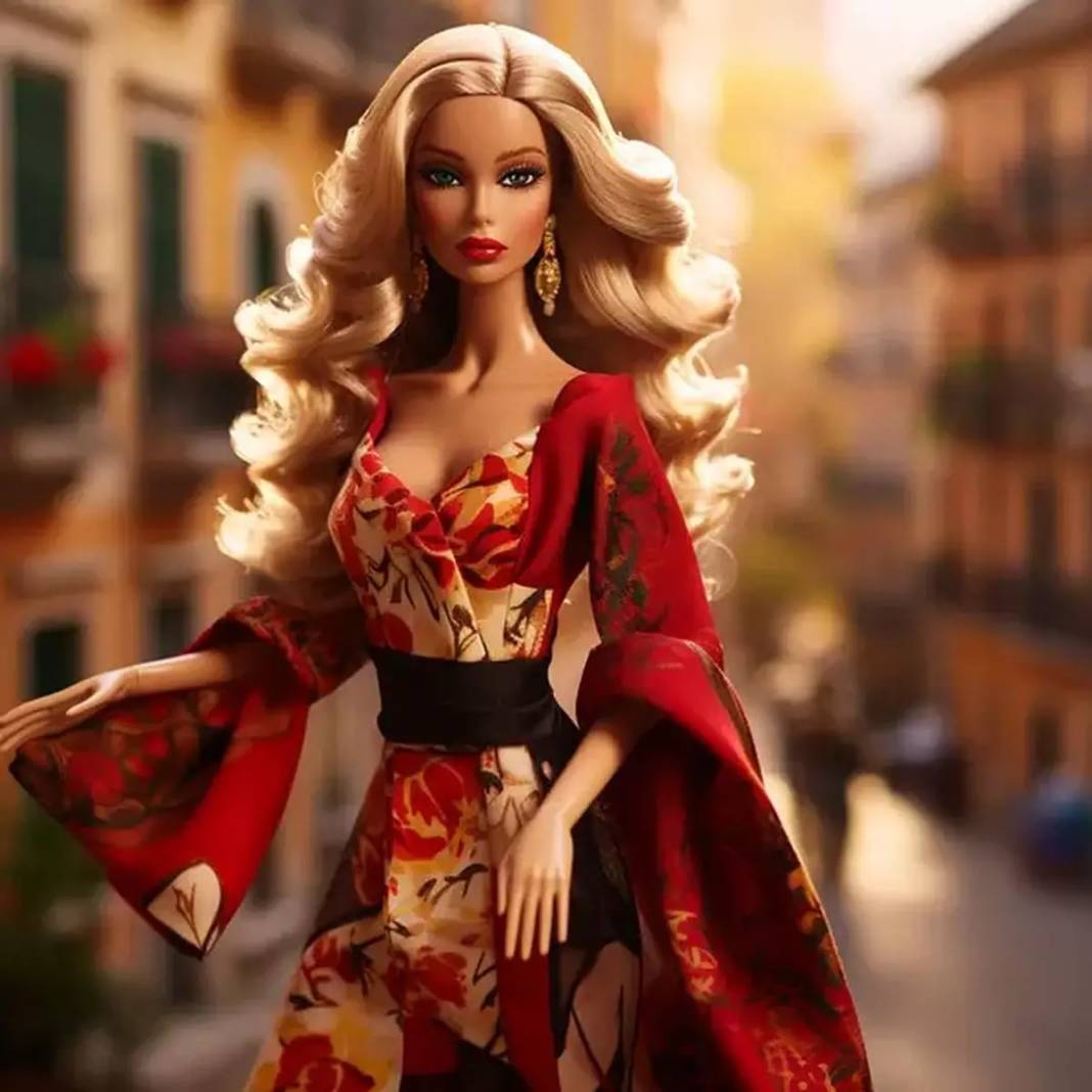 Ülkerlere göre Barbie bebek tasarladılar! Bakın Türkiye'yi nasıl gösterdiler 7