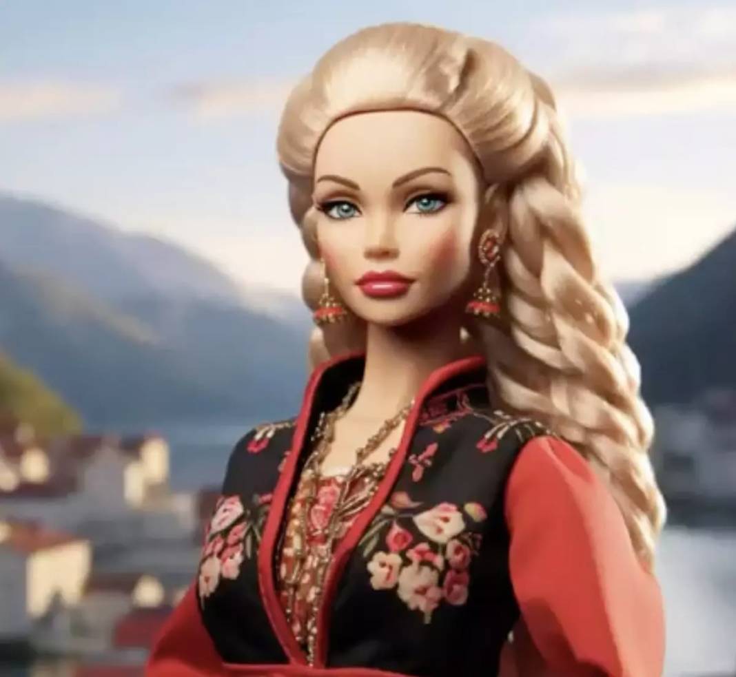 Ülkerlere göre Barbie bebek tasarladılar! Bakın Türkiye'yi nasıl gösterdiler 11