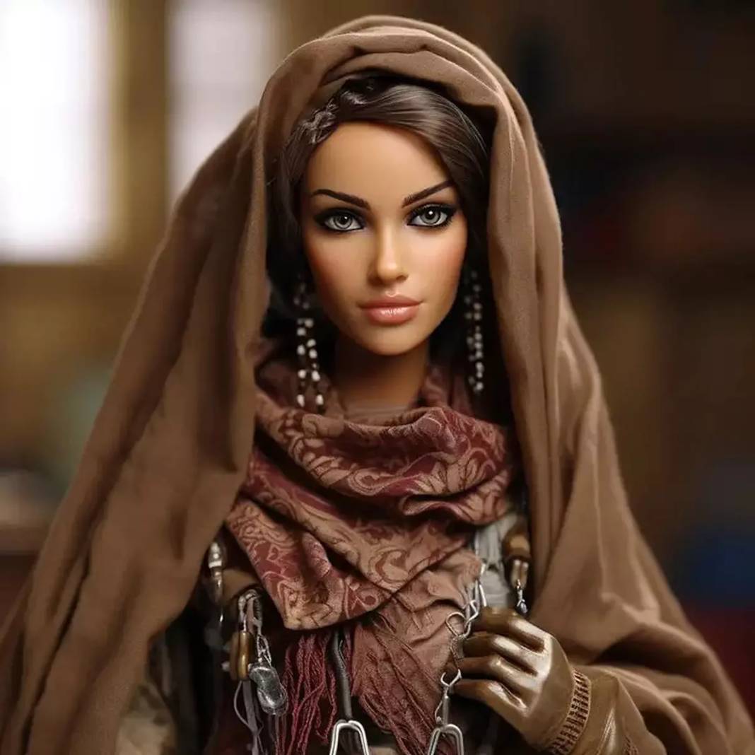 Ülkerlere göre Barbie bebek tasarladılar! Bakın Türkiye'yi nasıl gösterdiler 30