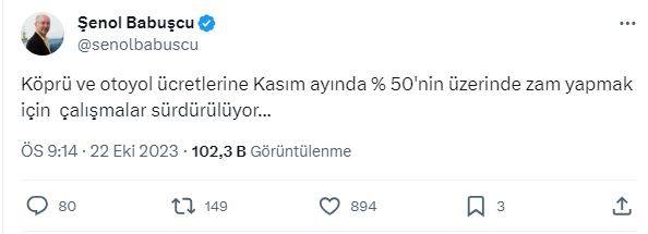 Araç sahipleri yeni haftaya kötü haberle başladı! Köprü ve otoyol ücretlerine rekor zam geliyor 8