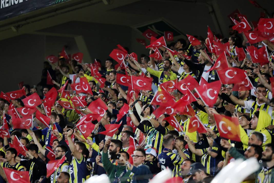 Fenerbahçe-Ludogorets maçından harika görüntüler: 100.yıla özel kutlama 56
