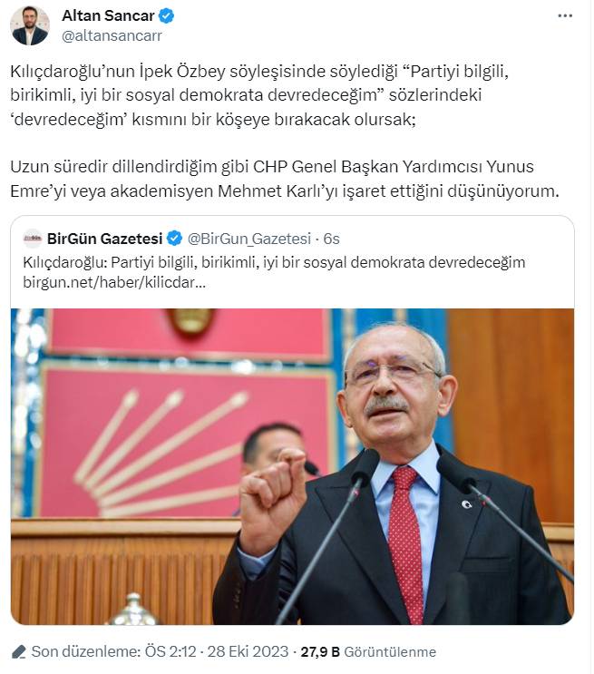 Kılıçdaroğlu partiyi bu iki isme bırakmak istiyor: Ankara'yı karıştıran iddia...Kimse tahmin edememişti 7