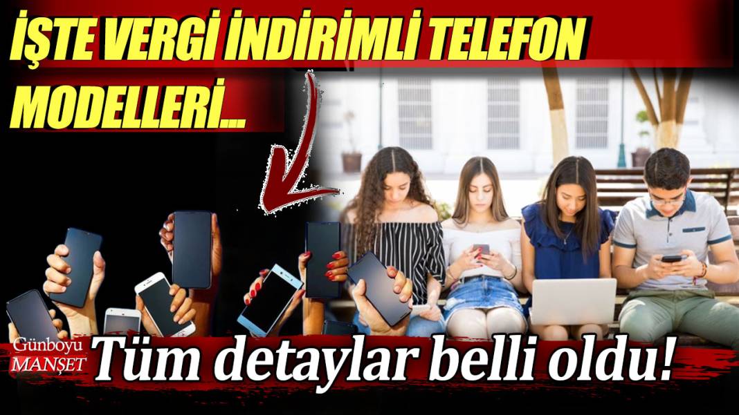 Üniversite öğrencilerine vergisiz telefon, bilgisayar ve internet desteği yürürlüğe girdi... 1