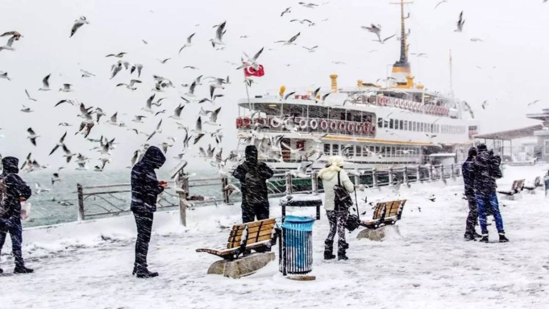 Türkiye'yi dondurucu soğuk ve kar esir alacak! 4