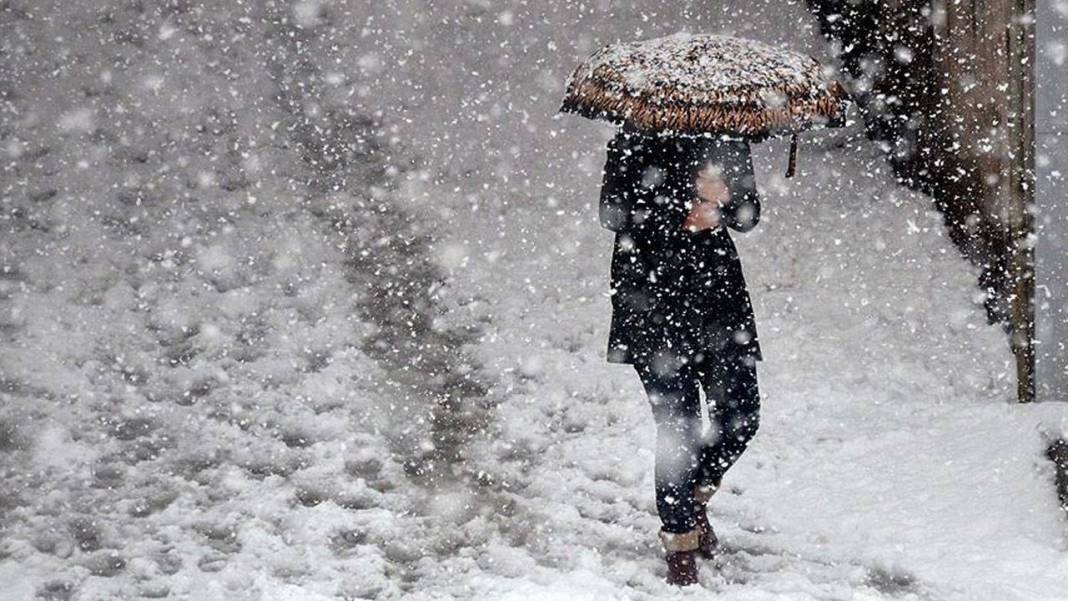 Meteoroloji o iller için tehlike çanları çaldı: Türkiye kar altında! 9