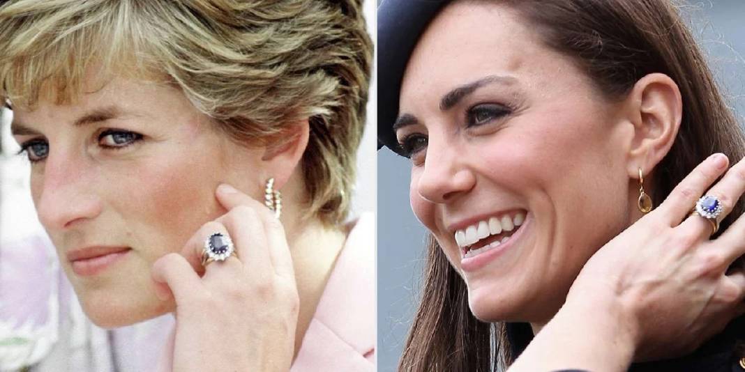 Lanetli nişan yüzüğünün karanlık gizemi: Kate Middleton neden Diana'nın yüzüğünü takıyor? 8