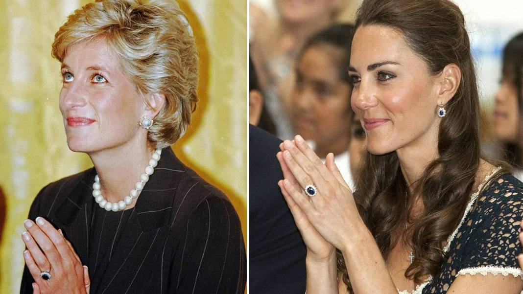 Lanetli nişan yüzüğünün karanlık gizemi: Kate Middleton neden Diana'nın yüzüğünü takıyor? 2