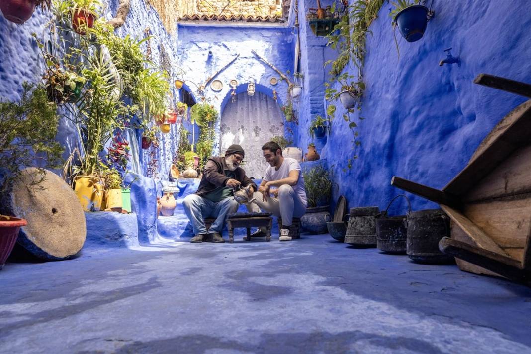 Bu kentte her şey mavi: Şafşavan'dan görsel şölen! 11
