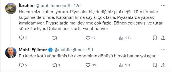 Mahfi Eğilmez: Büyük batacak 10