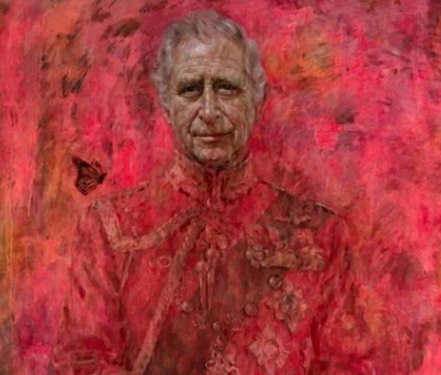 Kral Charles’in portresi neden o kadar kırmızı? 4
