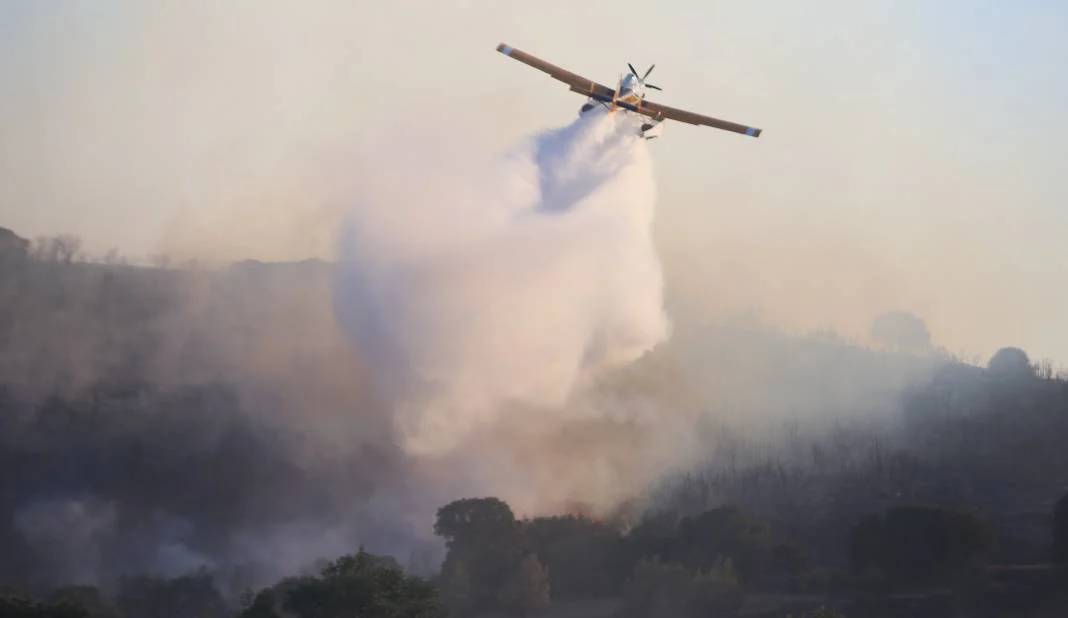 Çanakkale’de orman yangını çıktı. İki köy boşaltıldı 4