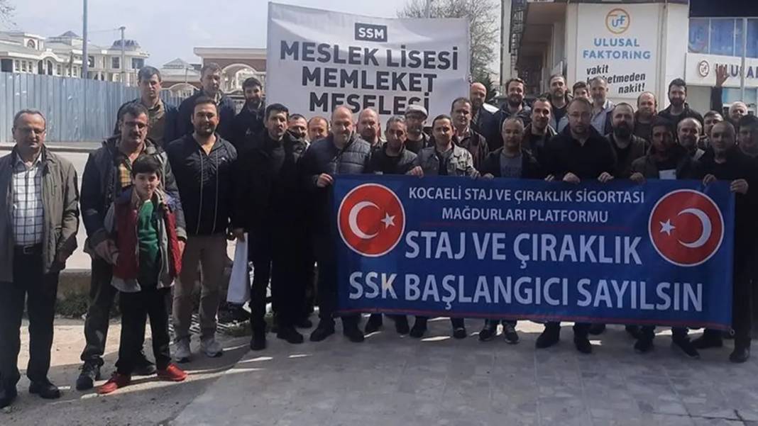 Staj ve çıraklık mağduriyeti son buluyor: Erken emeklilik için düğmeye basıldı 7