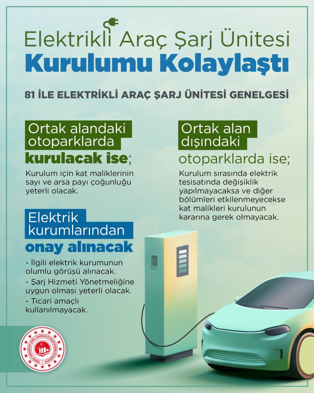 Bakanlıktan açıklama geldi. Elektrikli araçlarda yeni dönem! 10