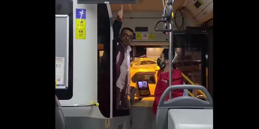 Metrobüs şoförü "alkollü yolcu taşımıyorum" diyerek genç kadına böyle saldırdı