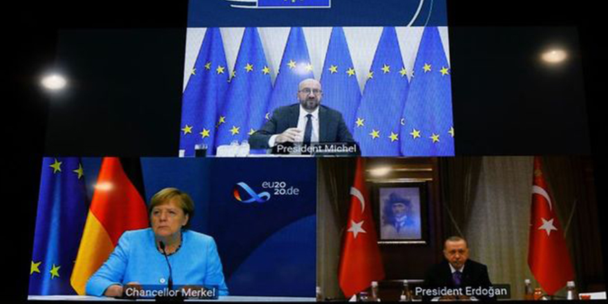 Erdoğan, Michel ve Merkel'den Doğu Akdeniz görüşmesi
