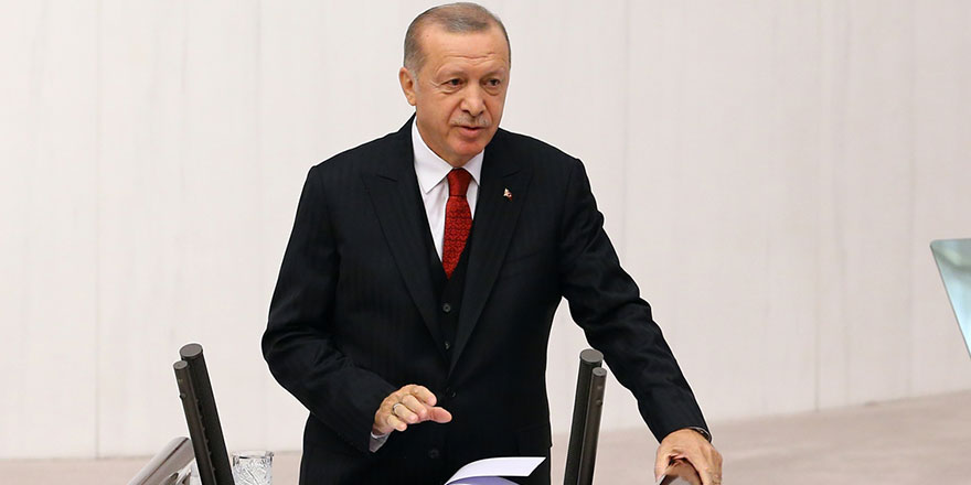 Cumhurbaşkanı Erdoğan TBMM'de konuştu: Azerbaycan'ın yanındayız