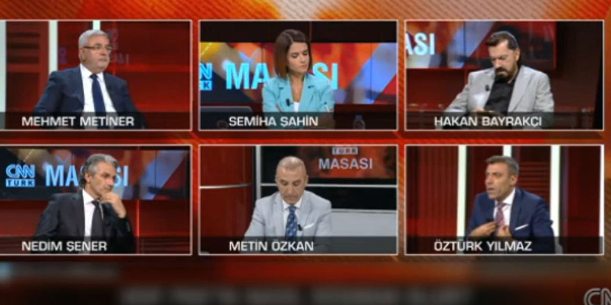 CNN Türk canlı yayınında Öztürk Yılmaz'dan Selahattin Demirtaş iddiası