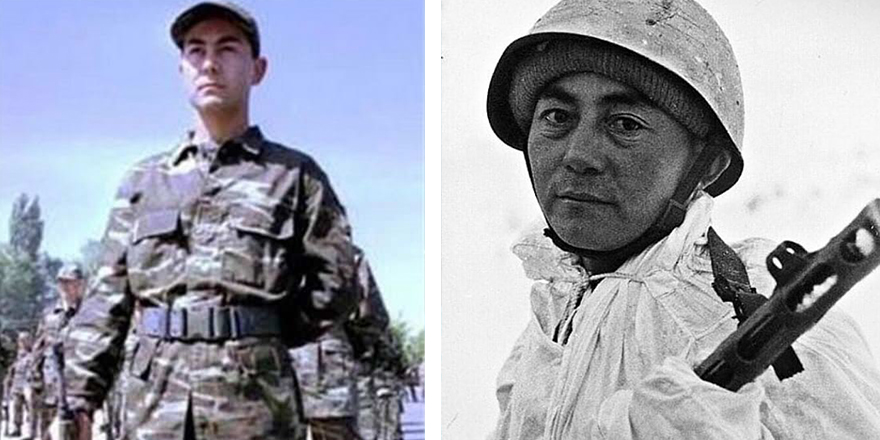 Serdar Ortaç'ın bir Sovyet askerine benzetildiği fotoğrafı viral oldu