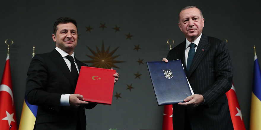 Cumhurbaşaknı Erdoğan ve Zelenski'den ortak basın toplantısı
