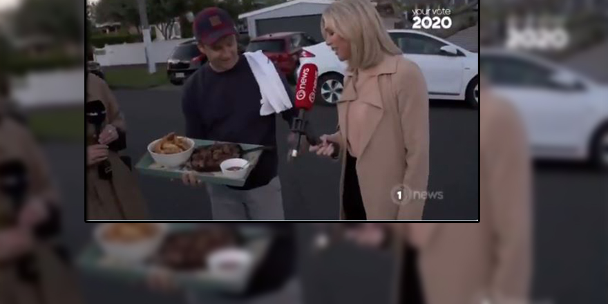 Yeni Zelanda seçimlerini kazanan Jacinda Ardern'in eşi gazetecilere yemek pişirdi