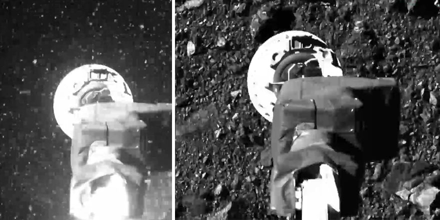 NASA'nın OSIRIS-REx uzay aracından yeni görüntüler