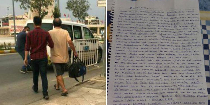 61 yaşındaki Erkan G., 13 yaşındaki kız çocuğuna aşk mektubu yazdı!