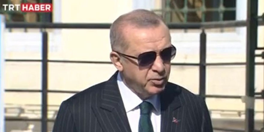 Erdoğan konuşurken şok bir mesaj ortaya çıkmıştı! TRT'den flaş açıklama