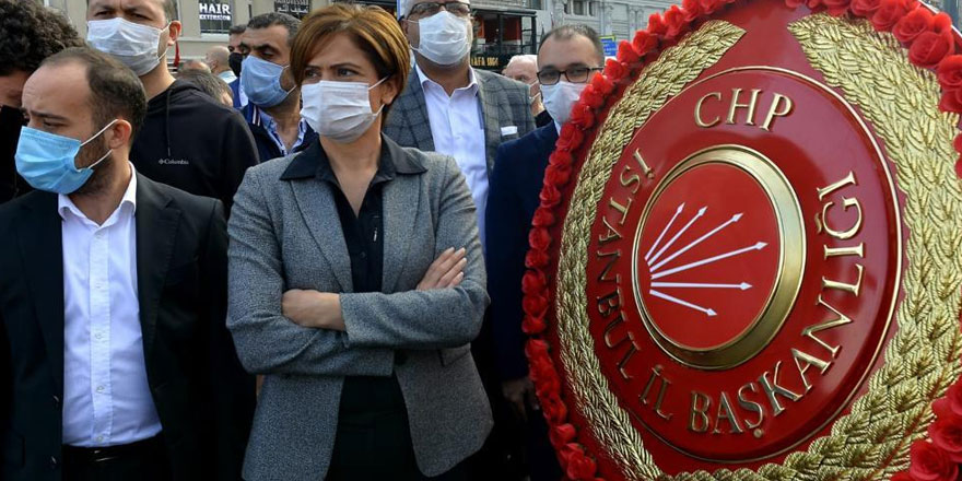 Taksim'de 29 Ekim krizi Canan Kaftancıoğlu töreni terk etti