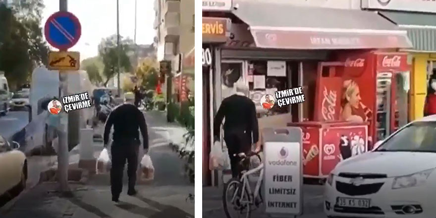 İzmir'de depremzedelere gönderilen erzakları marketinde sattığı öne sürüldü!