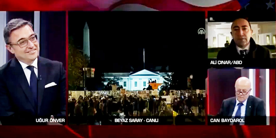 CNN Türk'te ABD seçimleri konuşulurken ilginç yandaş medya örneği 