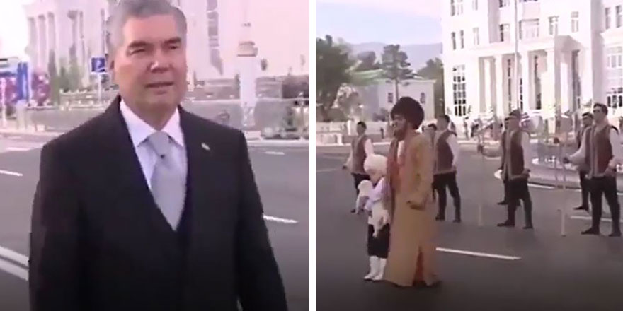 Türkmenistan Cumhurbaşkanı Kurbankulu Berdimuhammedov'dan tepki çeken hareket