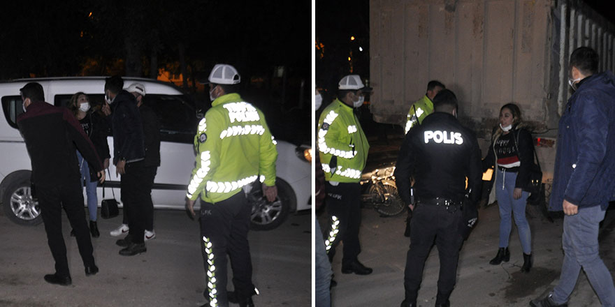 Karaman'da Enes T, polisten kaçmak isterken kaza yaptı!