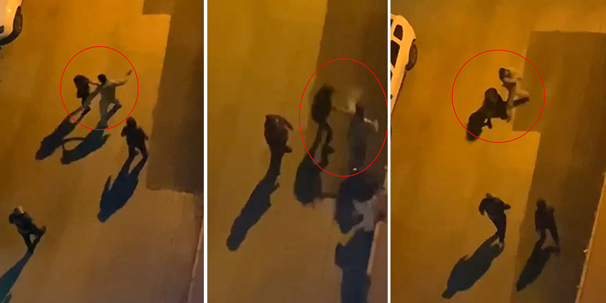 Antalya'da sokak kısıtlamasında iki kadını sokak ortasında tokatladı!
