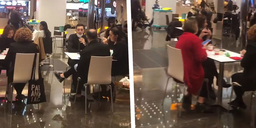 Ünlü oyuncu Başak Sayan Zorlu Alışveriş Merkezi'ndeki görüntülere isyan etti