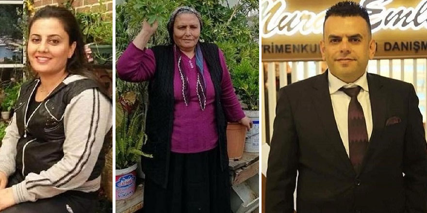 Mersin'de Fadime Karabulut ve çocukları Murat ile Selda Karabulut koronadan hayatını kaybetti