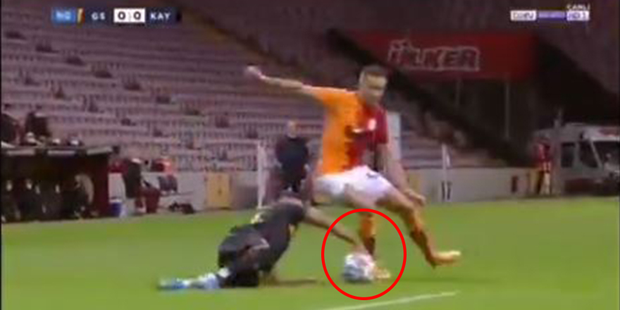 Galatasaray'a karşı topa elle müdahale ettiği için oyundan atılan Muğdat Çelik'ten bomba yorum!