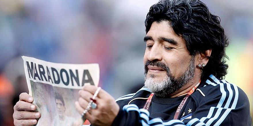 Maradona'nın ölümü dünya basınında manşetlerde