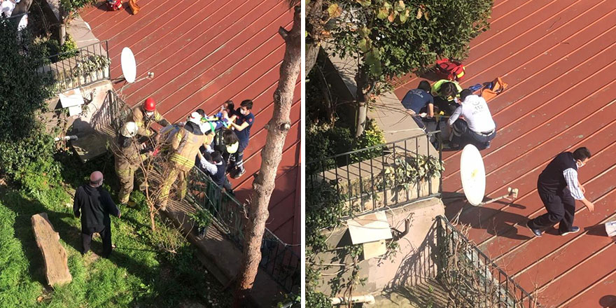 Beyoğlu'nda Melda Kantar 5. kattaki balkonundan düştü!