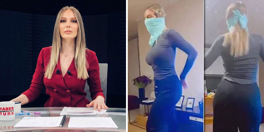 Spiker Hande Saroğlu dans videosunun ardından işinden alındı!