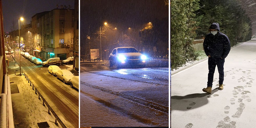 İstanbul'da kar yağışı sabah saatlerinde de etkisini sürdürüyor!