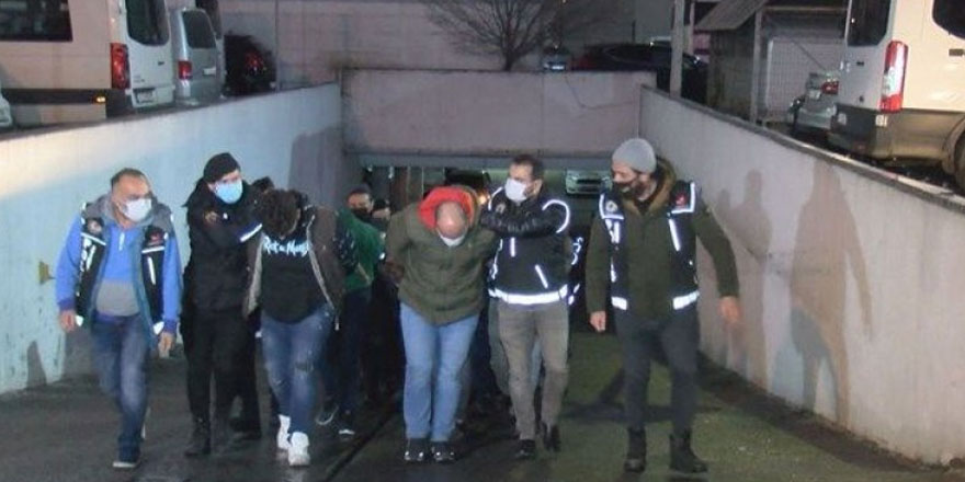 İstanbul merkezli 4 ilde operasyon Daltonlar çetesi tutuklandı