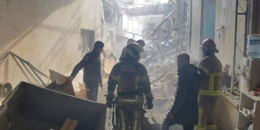 Bursa'da bir fabrikada buhar kazanı patladı! 1 işçi öldü 