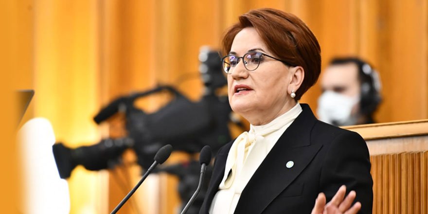 İYİ Parti lideri Meral Akşener: Bir AKP Genel Başkan  Yardımcısı’nın akıl almaz sözleriyle  şahit olduk