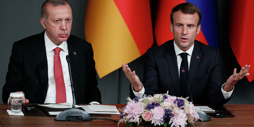Cumhurbaşkanı Erdoğan Fransa Cumhurbaşkanı Macron ile görüştü